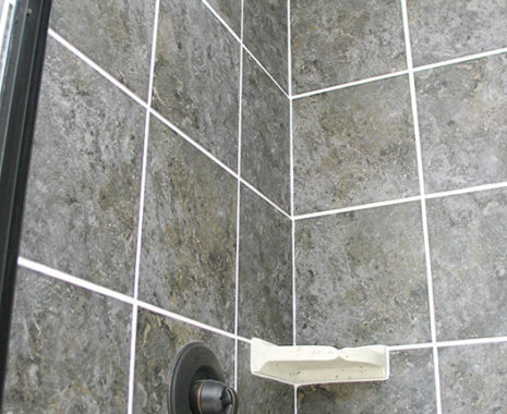 Mansfield, Master Bathroom Tile Shower