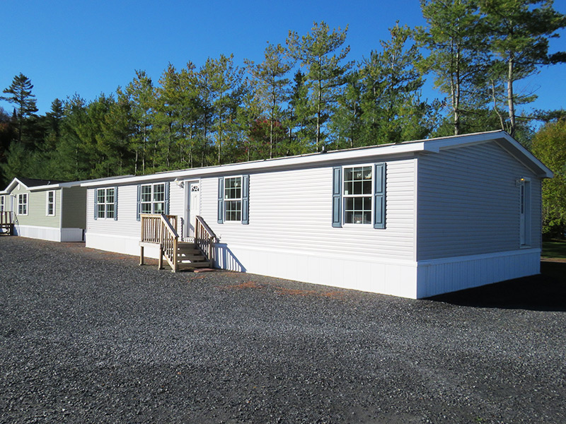 3A235A, Double Wide Manufactured Home Exterior 2