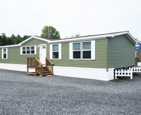 TD134A-2, Double Wide Manufactured Home, Exterior
